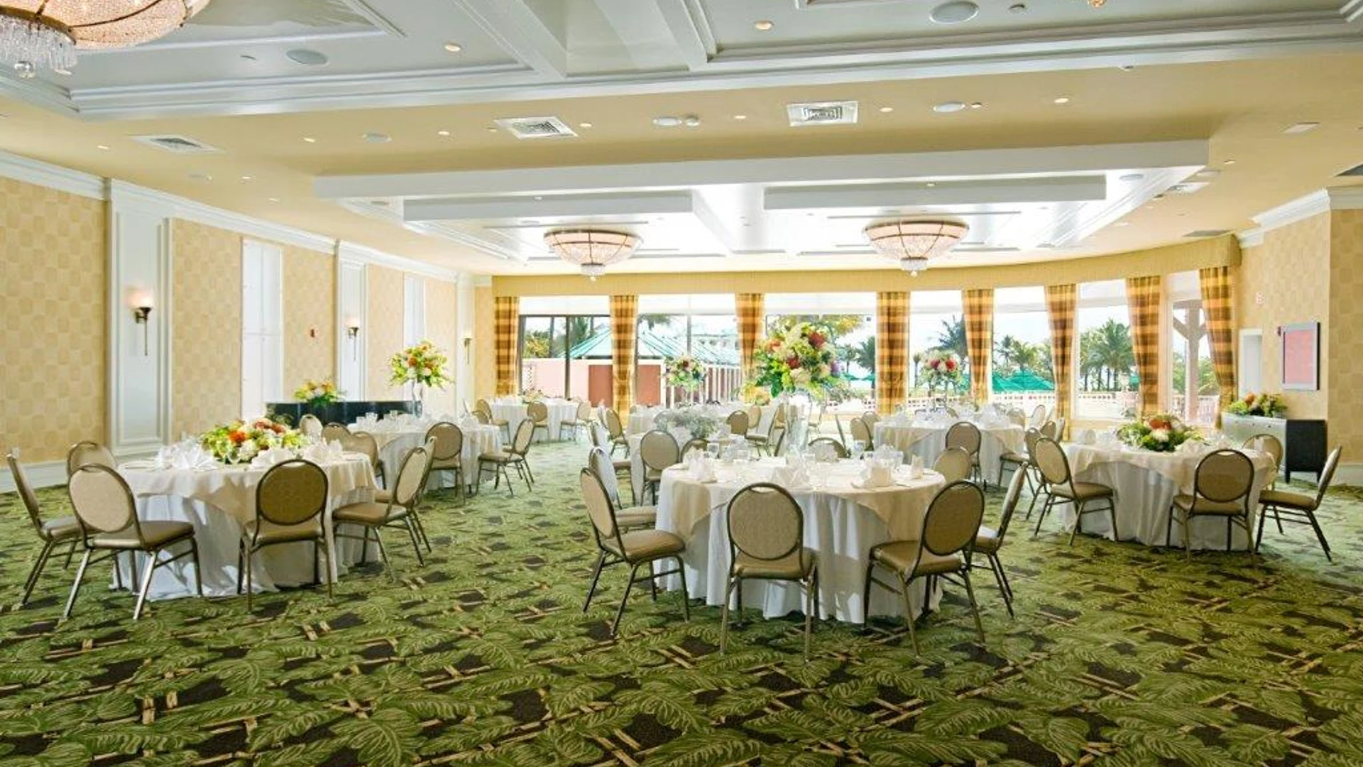 Event-ready interior at Sea View Hotel